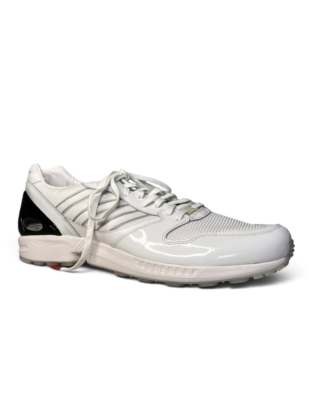 NWOB Adidas ZX 5000 The U University of Miami White Leather Sneaker Sz 17